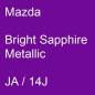 Preview: Mazda, Bright Sapphire Metallic, JA / 14J.